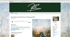 Desktop Screenshot of jeffbeam.bandcamp.com