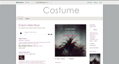 Desktop Screenshot of costume.bandcamp.com