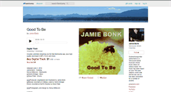 Desktop Screenshot of jamiebonk.bandcamp.com