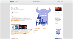 Desktop Screenshot of anhobbes.bandcamp.com