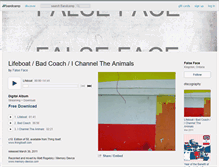 Tablet Screenshot of falseface.bandcamp.com