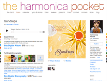 Tablet Screenshot of harmonicapocket.bandcamp.com