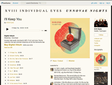 Tablet Screenshot of eighteenindividualeyes.bandcamp.com