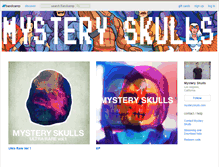 Tablet Screenshot of mysteryskulls.bandcamp.com