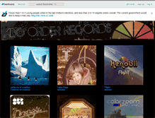 Tablet Screenshot of patternsofcreation.bandcamp.com