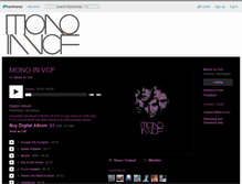 Tablet Screenshot of monoinvcf.bandcamp.com