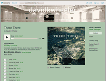 Tablet Screenshot of davidkwheeler.bandcamp.com