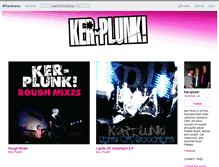 Tablet Screenshot of ker-plunk.bandcamp.com