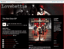 Tablet Screenshot of lovebettie.bandcamp.com