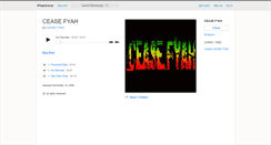 Desktop Screenshot of ceasefyah.bandcamp.com