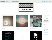 Tablet Screenshot of lowtide.bandcamp.com