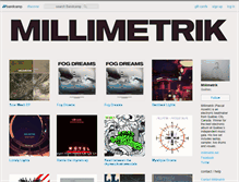 Tablet Screenshot of millimetrik.bandcamp.com