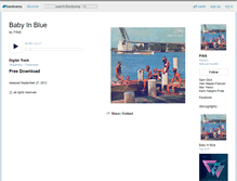 Tablet Screenshot of fins.bandcamp.com