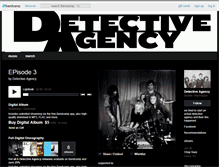 Tablet Screenshot of detectiveagency.bandcamp.com