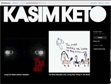 Tablet Screenshot of kasim-keto.bandcamp.com