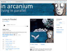 Tablet Screenshot of inarcanium.bandcamp.com