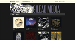 Desktop Screenshot of gileadmedia.bandcamp.com