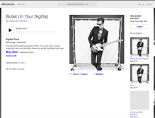 Tablet Screenshot of alexanderhoward.bandcamp.com