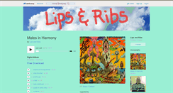 Desktop Screenshot of lipsandribs.bandcamp.com