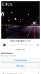 Mobile Screenshot of kitesofficial.bandcamp.com