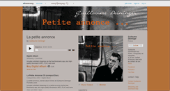 Desktop Screenshot of guillaume-deininger.bandcamp.com