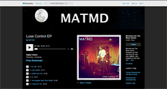 Desktop Screenshot of matmd.bandcamp.com