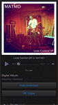 Mobile Screenshot of matmd.bandcamp.com