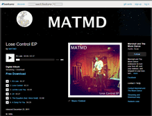 Tablet Screenshot of matmd.bandcamp.com