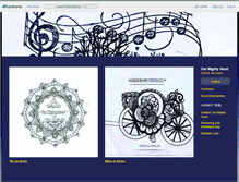 Tablet Screenshot of ourmightyheart.bandcamp.com