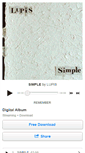 Mobile Screenshot of lupis.bandcamp.com