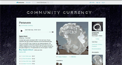 Desktop Screenshot of communitycurrency.bandcamp.com