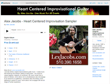 Tablet Screenshot of livemusicforevents.bandcamp.com
