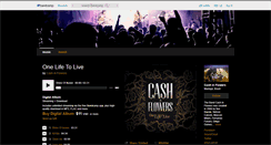 Desktop Screenshot of cashinflowers.bandcamp.com