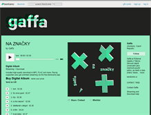 Tablet Screenshot of gaffa3.bandcamp.com