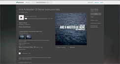 Desktop Screenshot of dannywang.bandcamp.com