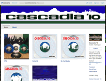 Tablet Screenshot of cascadia10.bandcamp.com