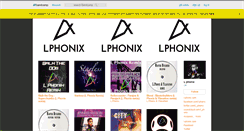 Desktop Screenshot of lphonix.bandcamp.com