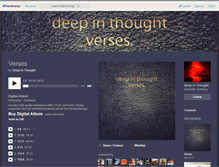 Tablet Screenshot of deepinthought.bandcamp.com