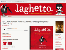 Tablet Screenshot of laghetto.bandcamp.com
