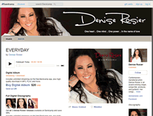 Tablet Screenshot of deniserosier.bandcamp.com