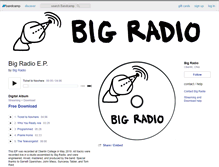 Tablet Screenshot of bigradio.bandcamp.com