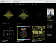 Tablet Screenshot of monopolytracks.bandcamp.com