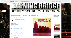 Desktop Screenshot of burningbridgerecordings.bandcamp.com