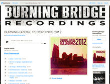 Tablet Screenshot of burningbridgerecordings.bandcamp.com