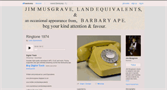 Desktop Screenshot of jimmusgrave.bandcamp.com