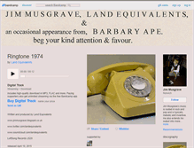 Tablet Screenshot of jimmusgrave.bandcamp.com