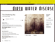 Tablet Screenshot of dirtywaterdisease.bandcamp.com