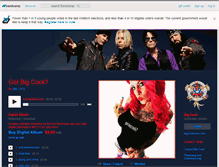 Tablet Screenshot of bigcockrocks.bandcamp.com