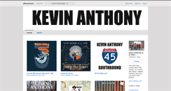 Desktop Screenshot of kevinanthony.bandcamp.com