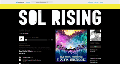 Desktop Screenshot of djsolrising.bandcamp.com